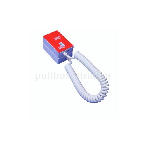 retractable magnet spring wire for display